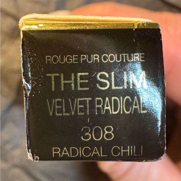 🆕 NIB YSL The Slim Velvet Radical #308 Radical Chili - Picture 2 of 11